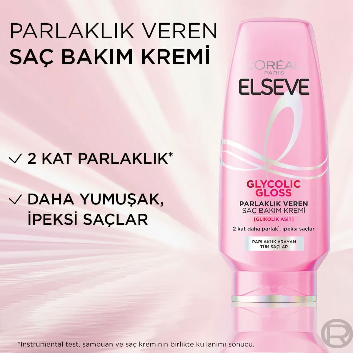 Elseve Saç Kremi Glycolic Gloss Core 250 ml 5
