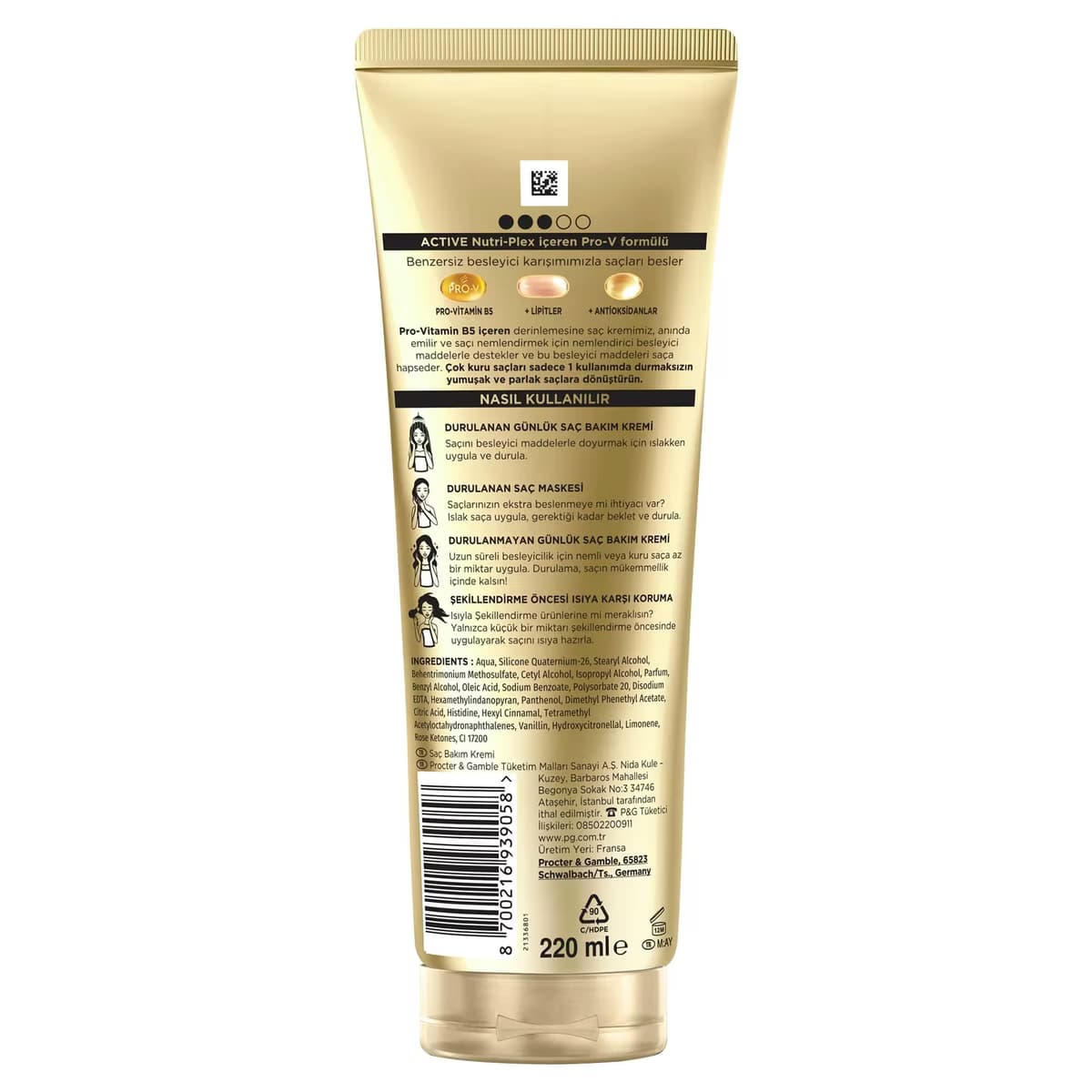 Pantene Nem Takviyesi Saç Serumu 220 ml 2