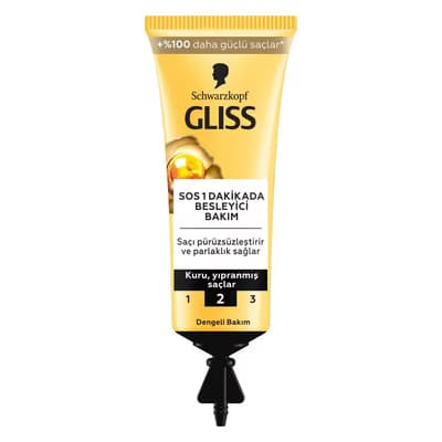Gliss Anında Besleyici Sos Bakım Maske 15 ml