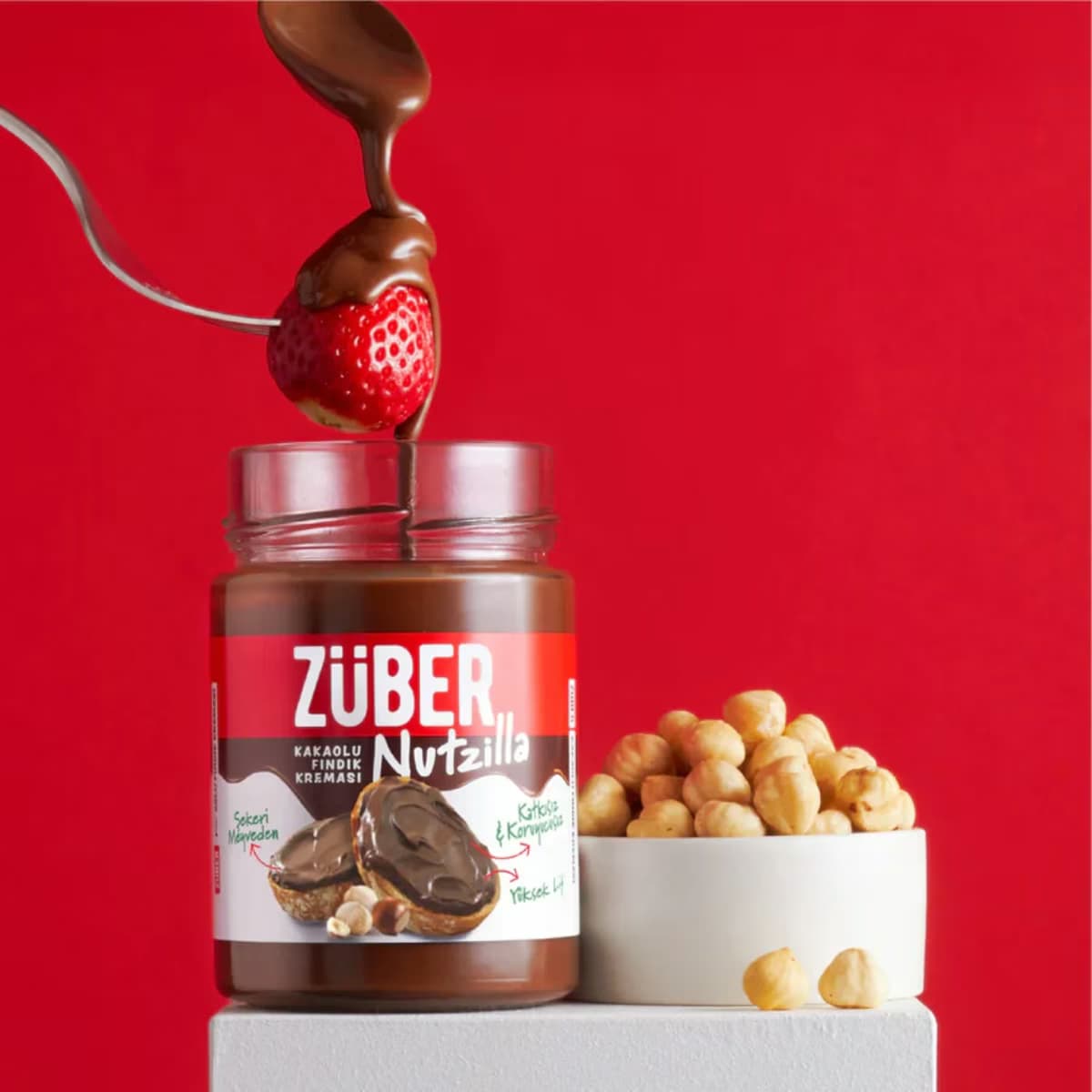 Zuber Nutzilla Kakolu Fındık Kreması 315 gr 3
