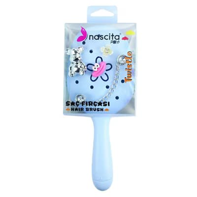 Nascita Saç Fırçası Twistlo Mavi