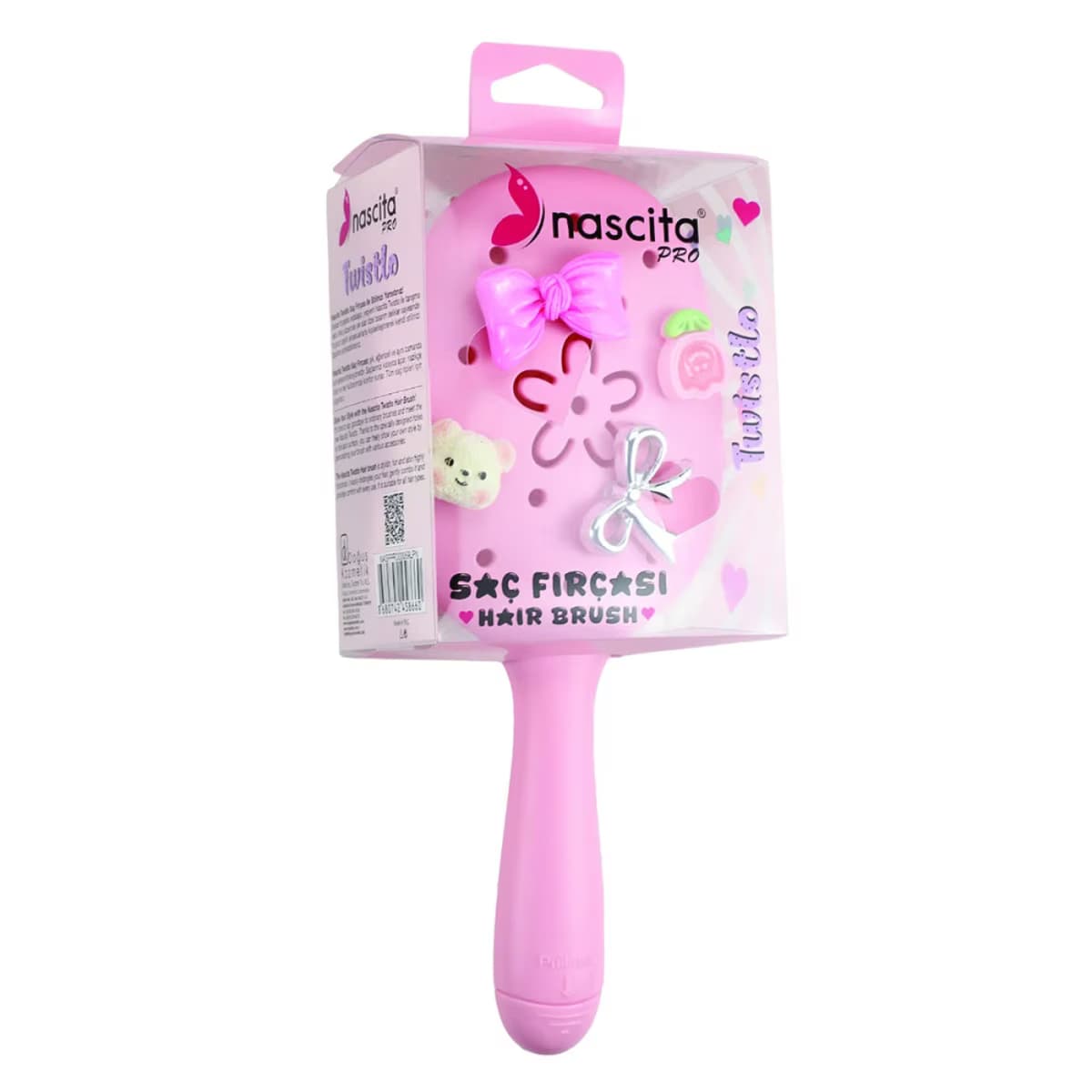 Nascita Saç Fırçası Twistlo Açık Pembe 2