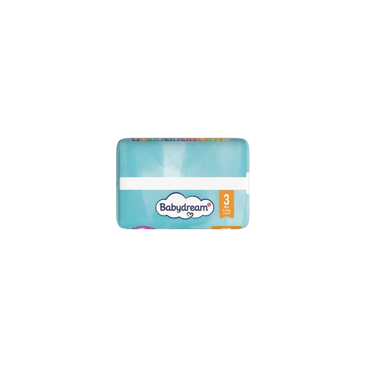 Babydream Bebek Bezi Premium 3 Beden 43'lü 3