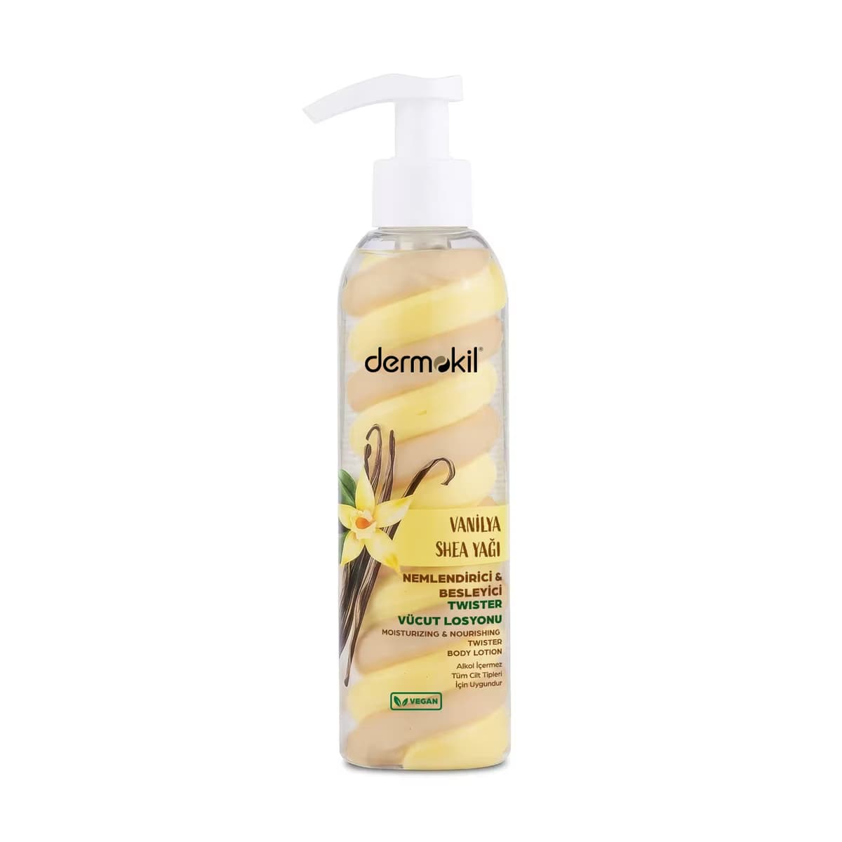 Dermokil Vücut Losyonu Twister Vanilya 200 ml