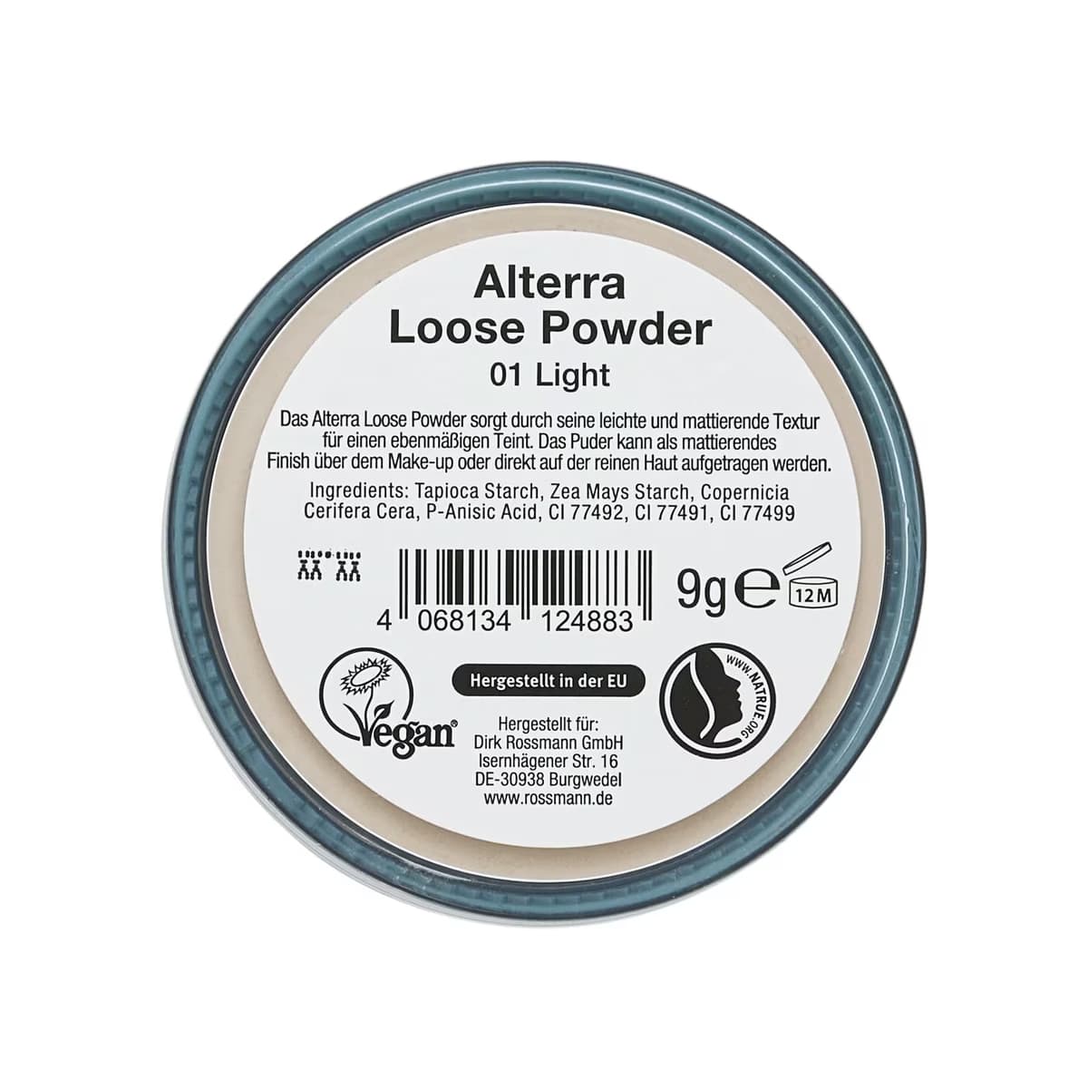 Alterra Pudra Loose 01 Light 9 g 3