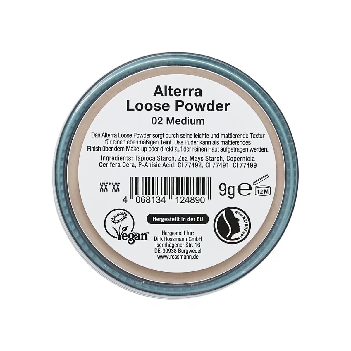 Alterra Pudra Loose 02 Medium 9 g 3
