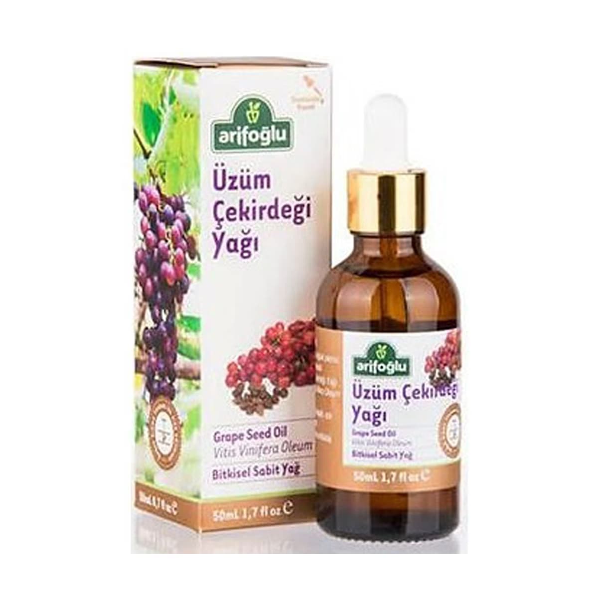 Arifoğlu Üzüm Çekirdeği Yağı 50 ml - Gratis