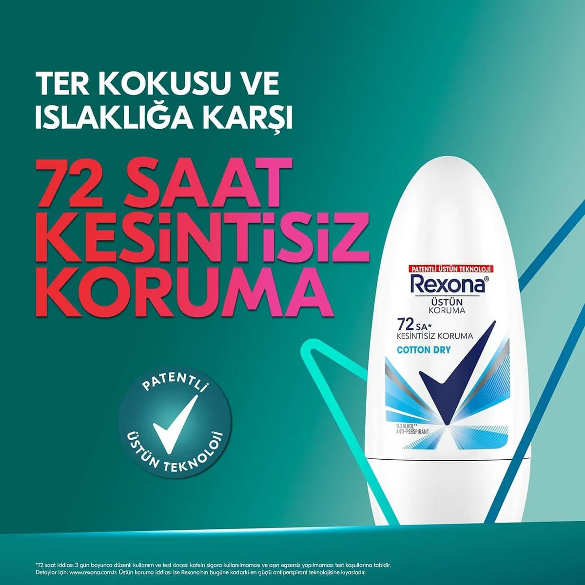 Rexona Roll On Cotton Dry 50 ml 3
