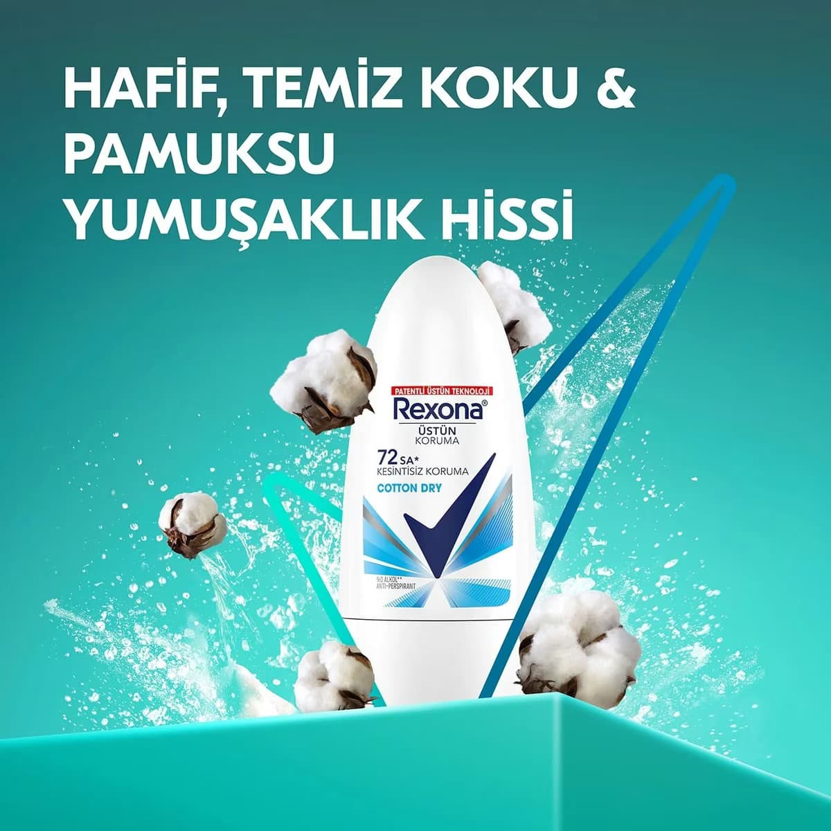 Rexona Roll On Cotton Dry 50 ml 4