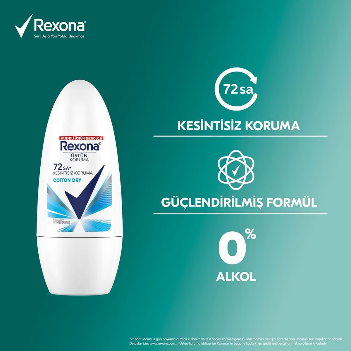Rexona Roll On Cotton Dry 50 ml 5