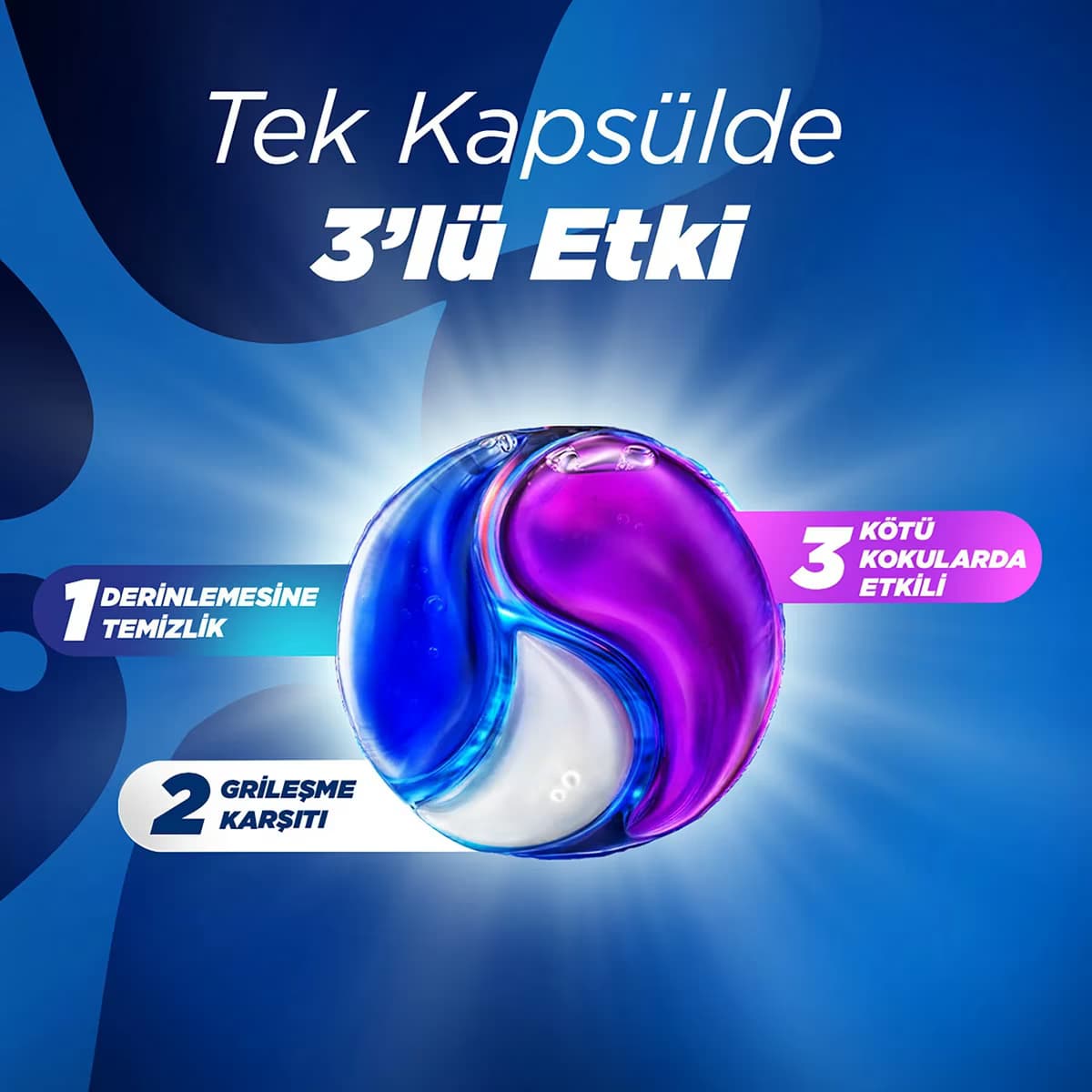 Omo Ultra Power Çamaşır Detarjanı Kapsül 18'li 4