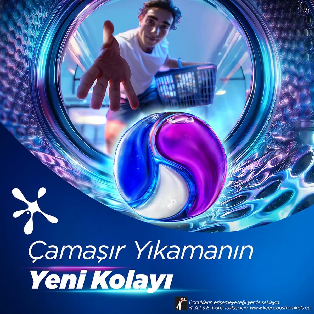 Omo Ultra Power Çamaşır Detarjanı Kapsül 18'li 5