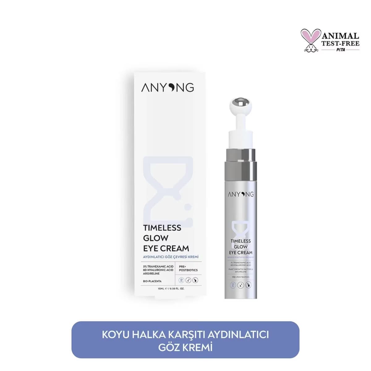 Anyong Timeless Glow Göz Kremi, 15 ml 2