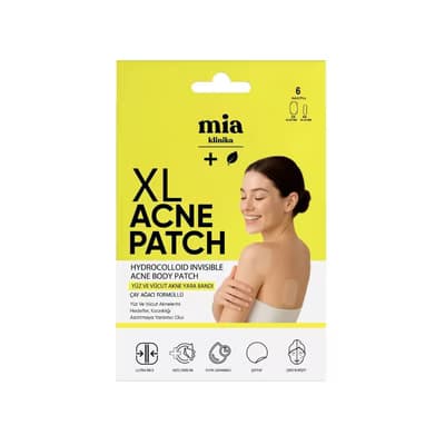 Mia Klinika XL Yüz ve Vücut Akne Bandı 6'lı