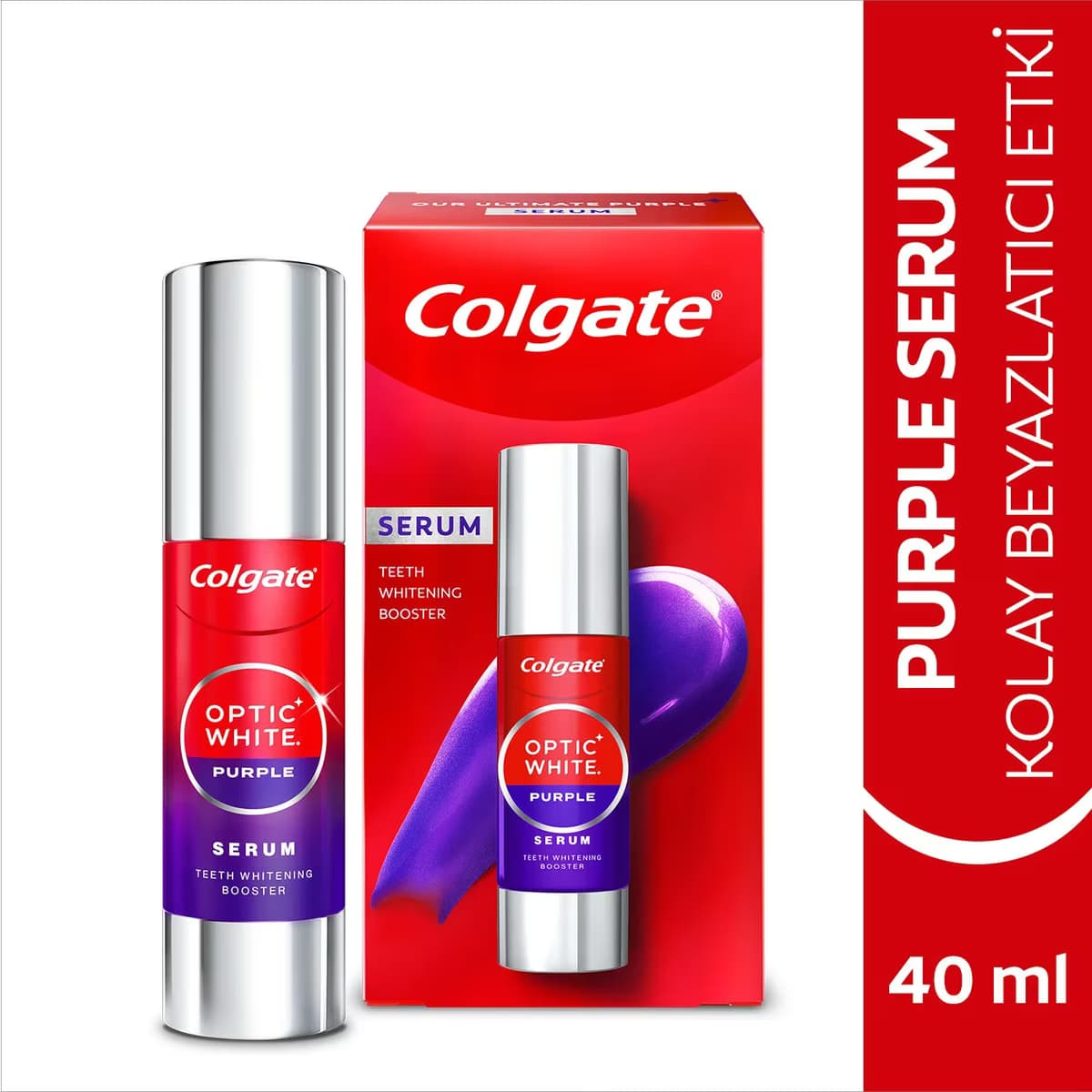 Colgate Optic White Purple Serum, 40 ml 2