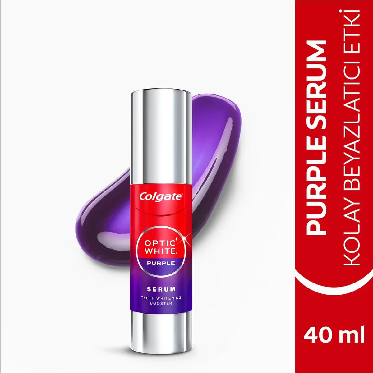Colgate Optic White Purple Serum, 40 ml 3