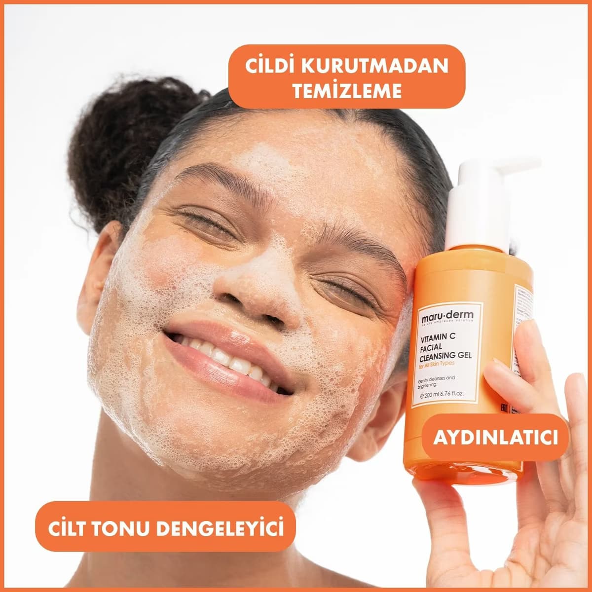 Maruderm Yüz Yıkama Jeli C Vitamini 200 ml 5