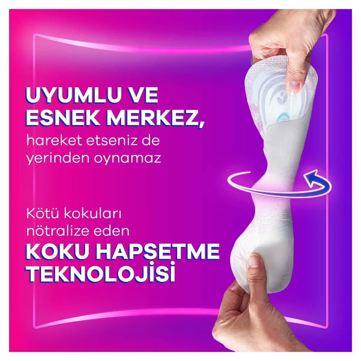 Orkid Hijyenik Ped Platinum Uzun 18 Adet 3
