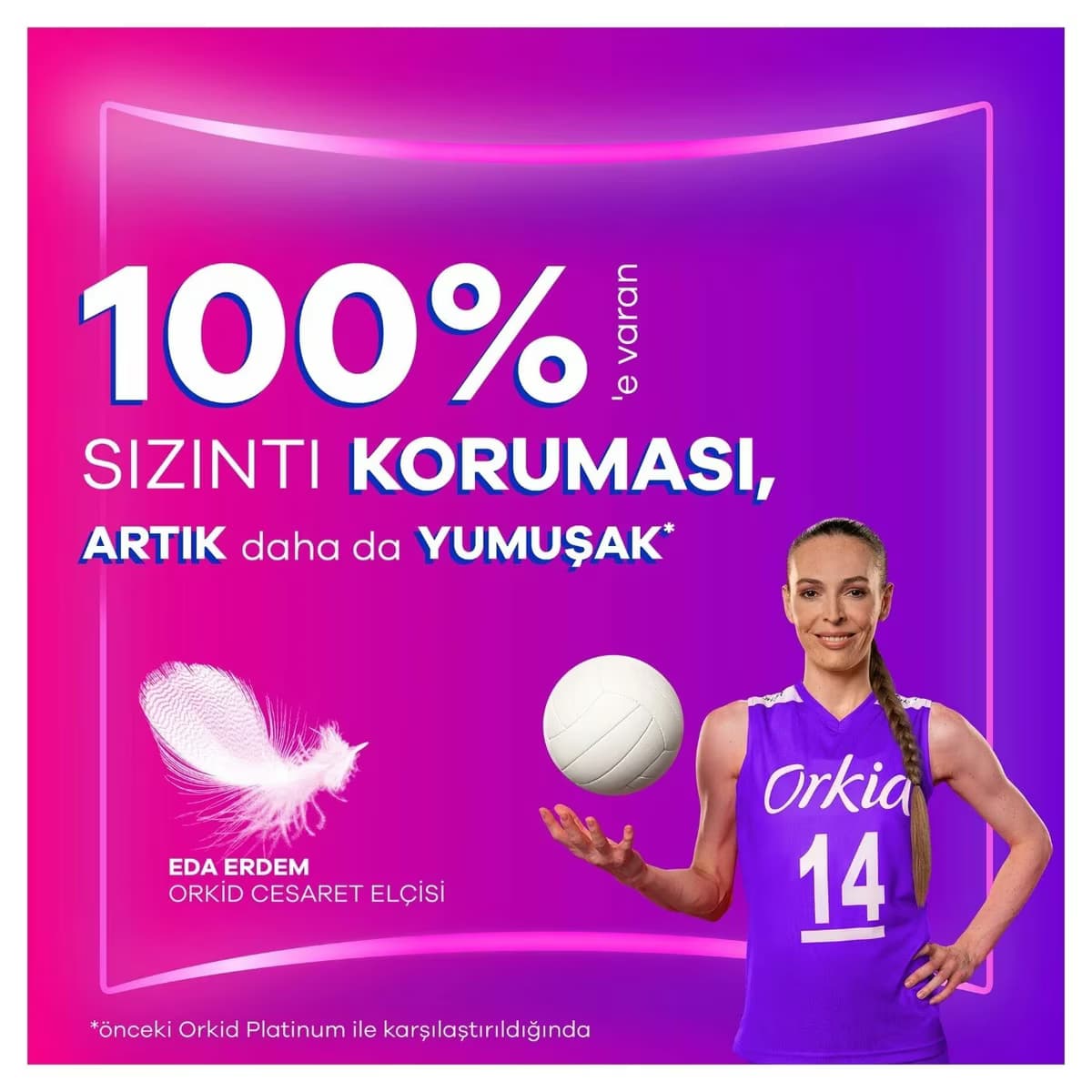 Orkid Hijyenik Ped Platinum Uzun 18 Adet 5