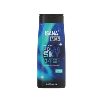 Isana Men Duş Jeli 3 In1 Polar Sky 300 ml