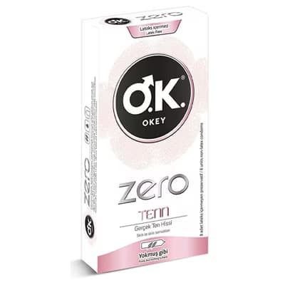 Okey Zero Tenn Prezervatif 8'li