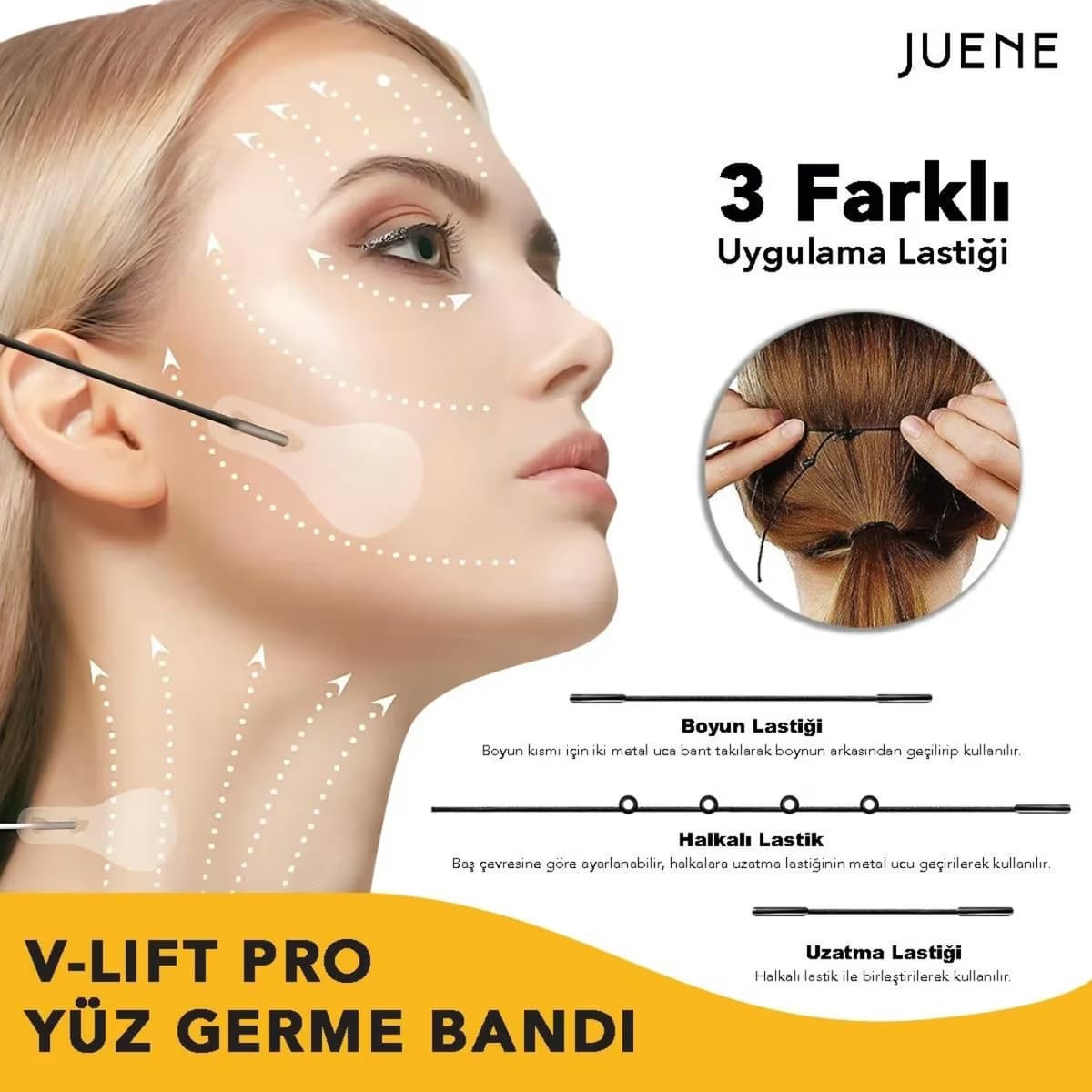 Juene V-Lift Pro Yüz Germe Bandı 40'lı 4