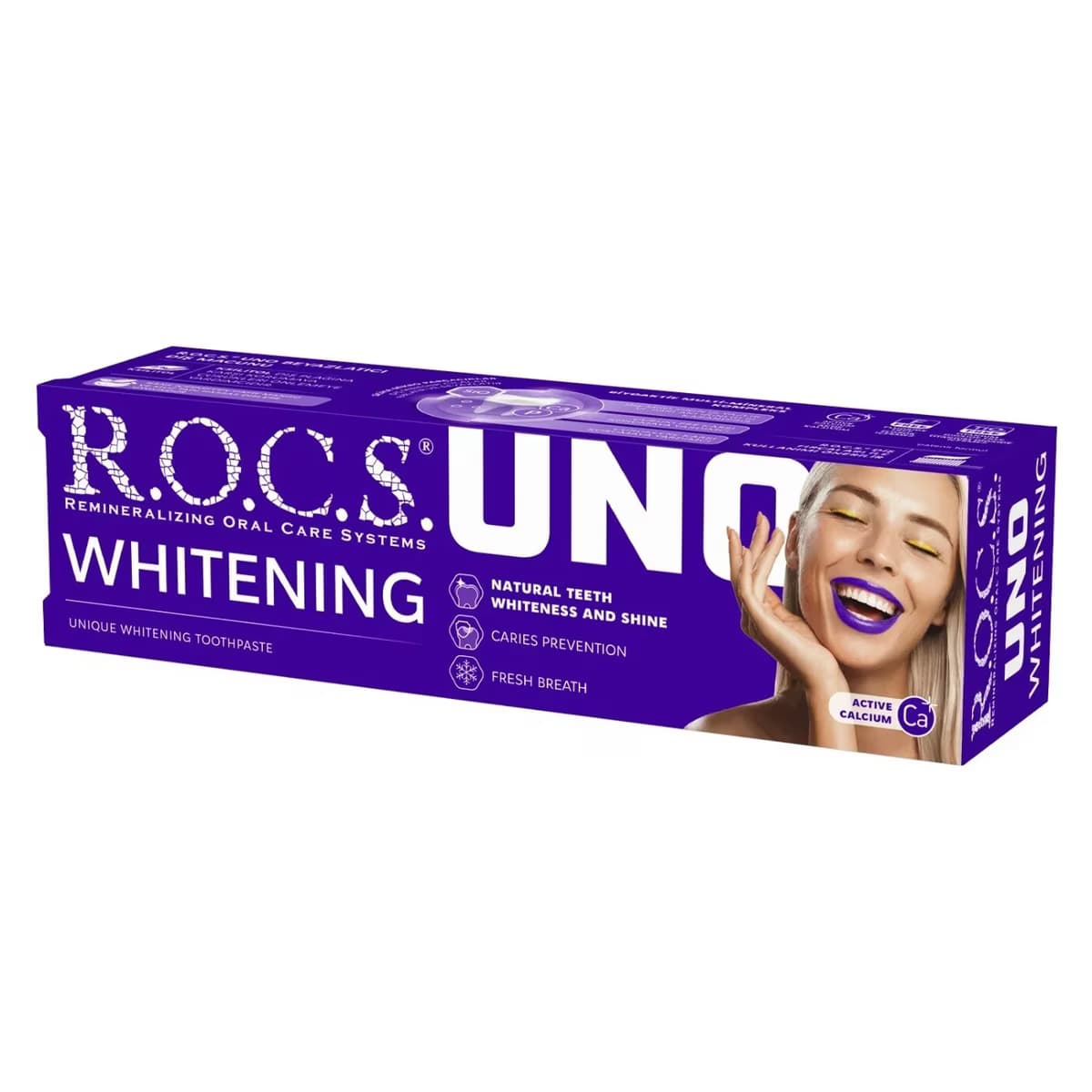 Rocs Diş Macunu Uno Whitening 74 gr 2