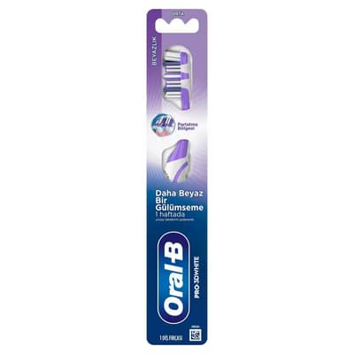 Oral-B Pro-3DWhite Beyazlık Diş Fırçası 1 Adet