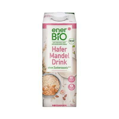 Enerbio Organik İçecek Yulaf Badem 1 L