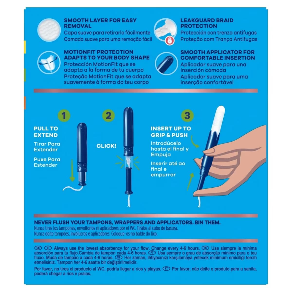 Tampax Pearl Compak Tampon Süper+ 16'Lı 2