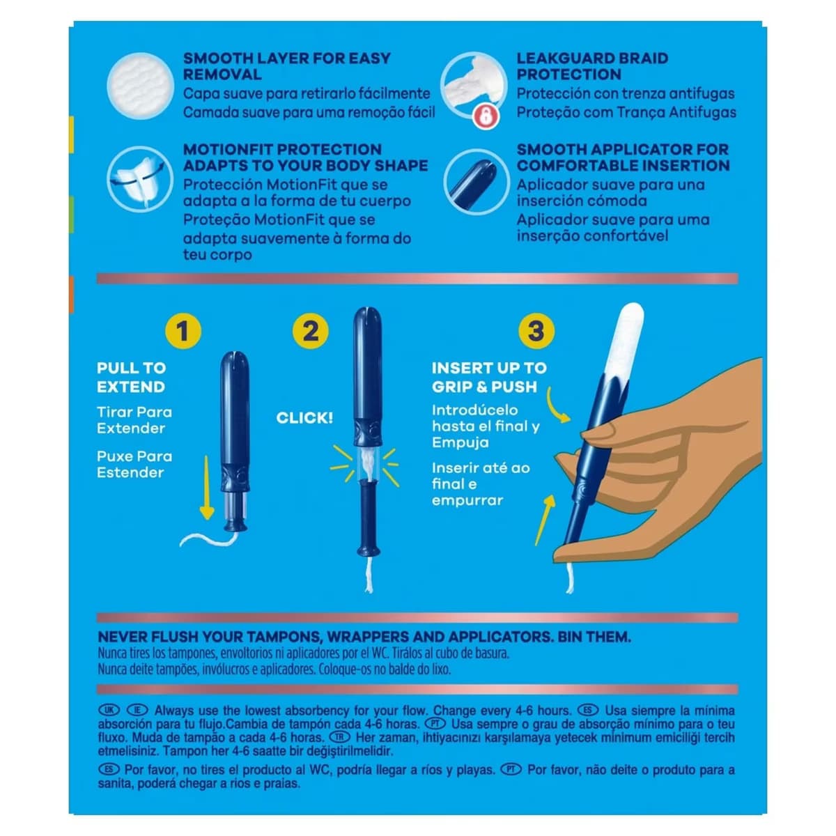 Tampax Pearl Compak Tampon Reg/Normal 16'Lı 3