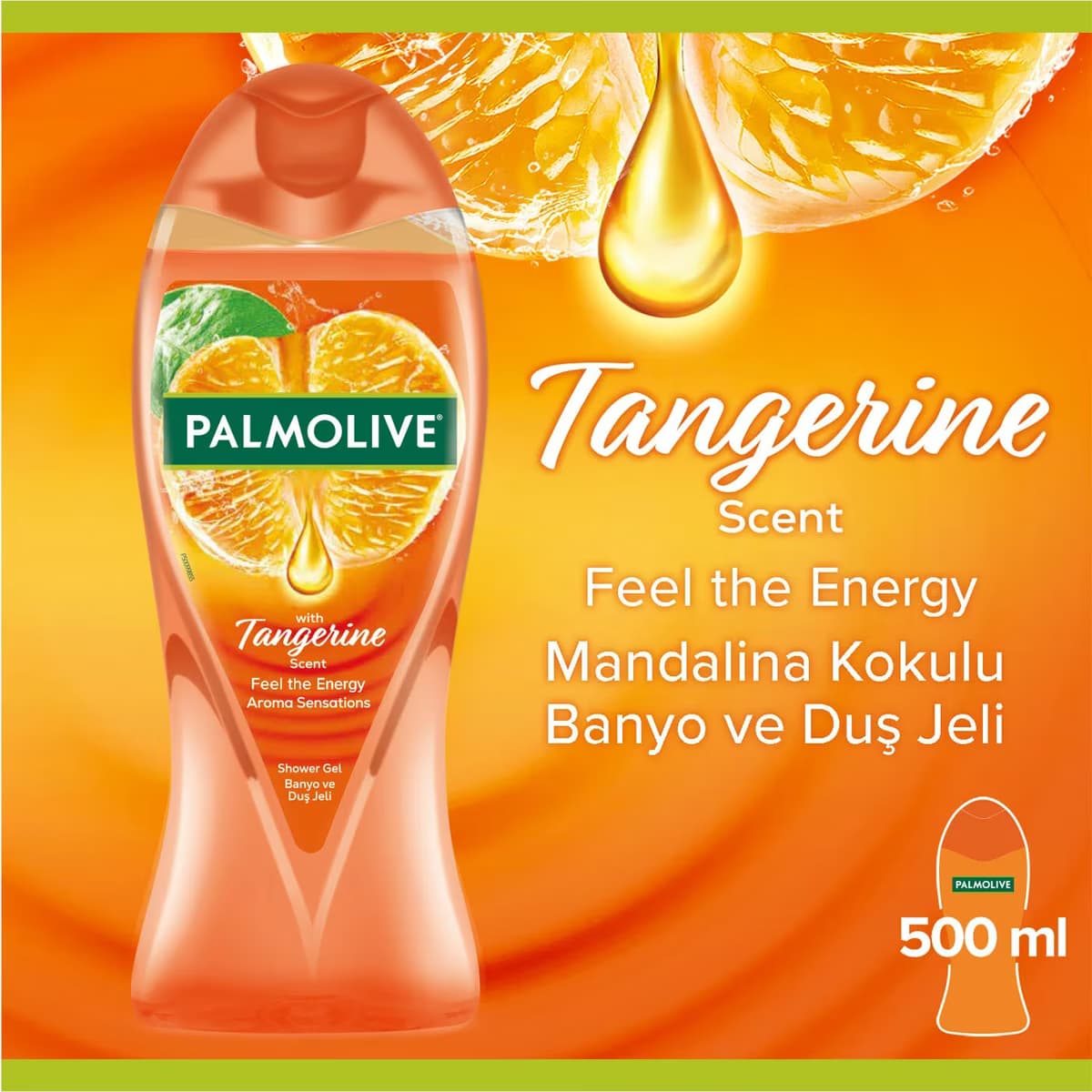 Palmolive Duş Jeli Tangerine 500 ml 4