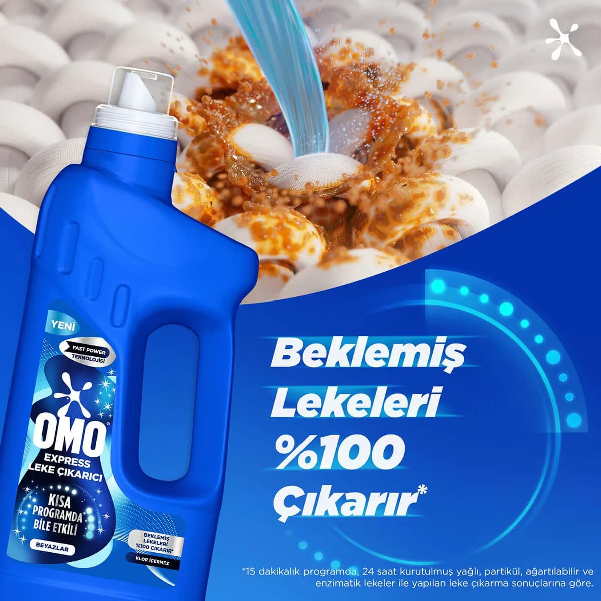 Omo Express Leke Çıkarıcı Beyazlar, 1 Lt 5