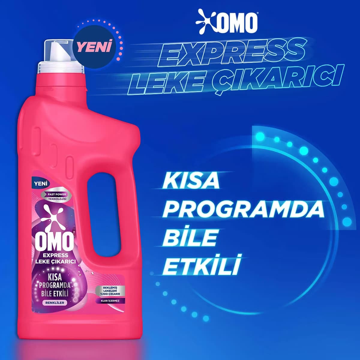 Omo Express Leke Çıkarıcı Renkliler, 1000 ml 3