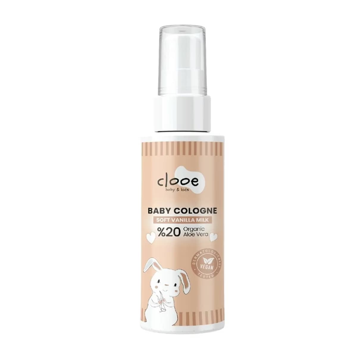 Clooe Bebek Kolonyası Soft Vanilla Milk, 40 ml