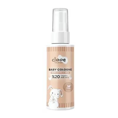 Clooe Bebek Kolonyası Soft Vanilla Milk, 40 ml
