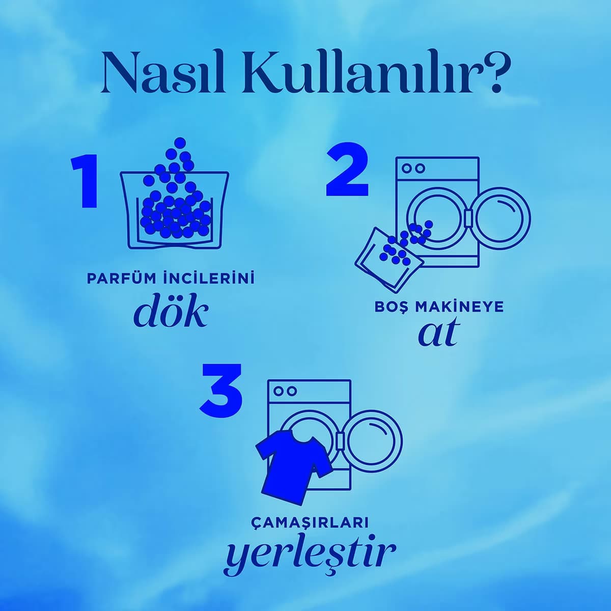 Yumoş Çamaşır Parfümü Draje Mavi Şakayık 200g 3