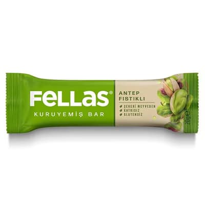 Fellas Antep Fıstıklı Kuruyemiş Bar, 20 gr