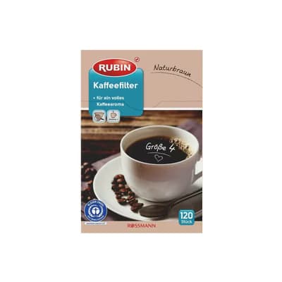 Rubin Kahve Filtresi No.4 120 Adet