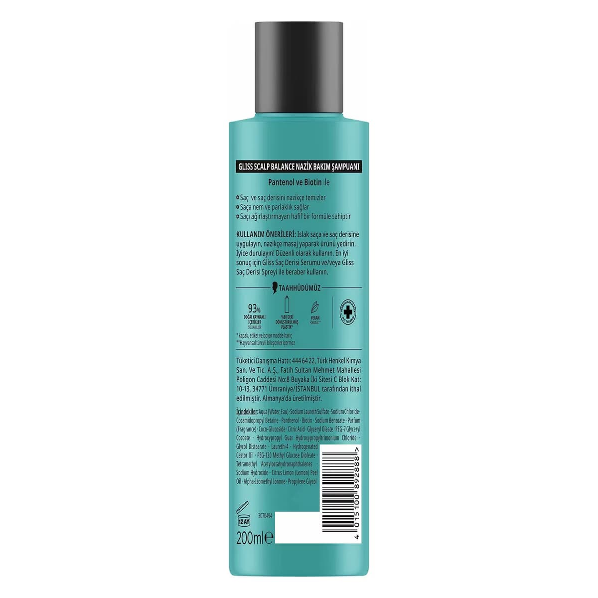 Gliss Şampuan Scalp Balance 200 ml 2