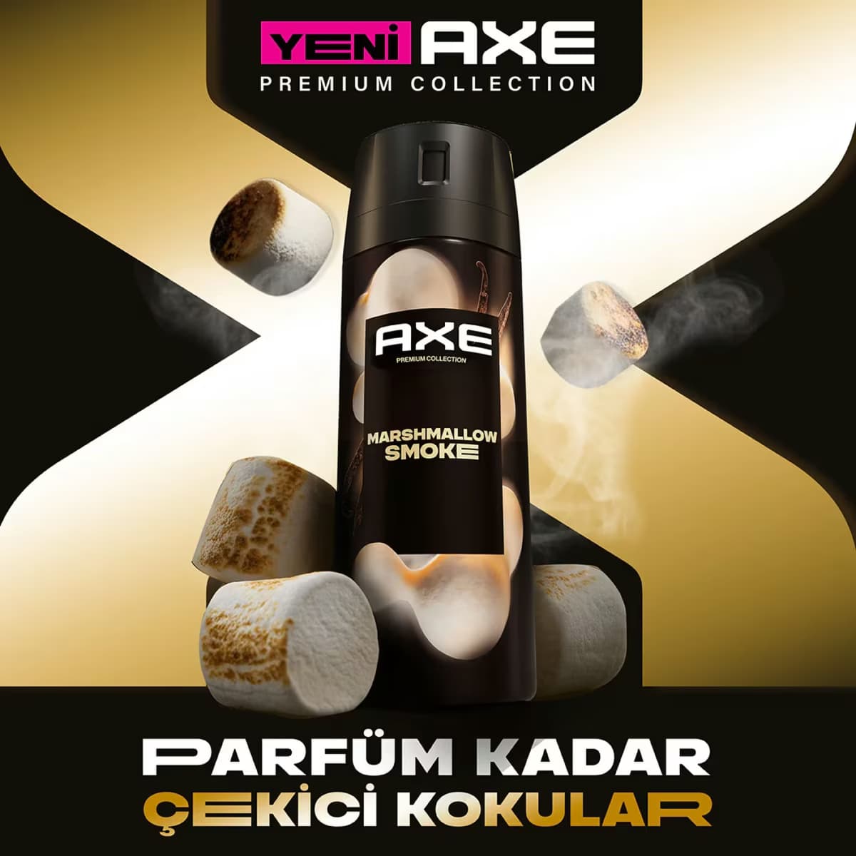 Axe Deo Spray Marshmellow Smoke, 150 ml 3