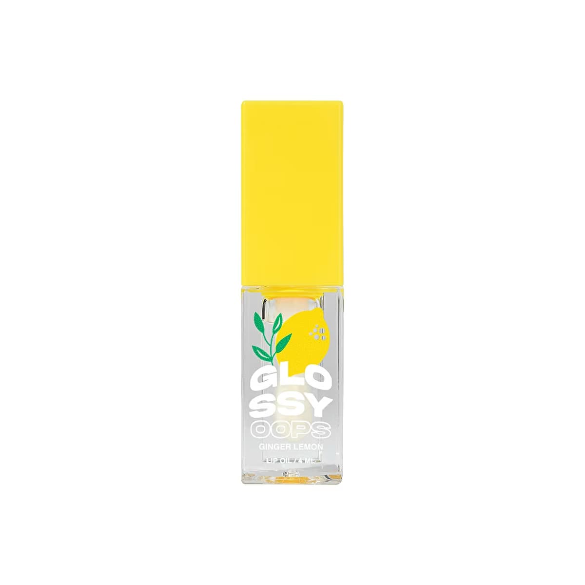 Beauty Bomb Lip Oil Glossy Oops 03 Ginger Lemon - Hydrating Lip Oil with Glossy Finish - Gratis