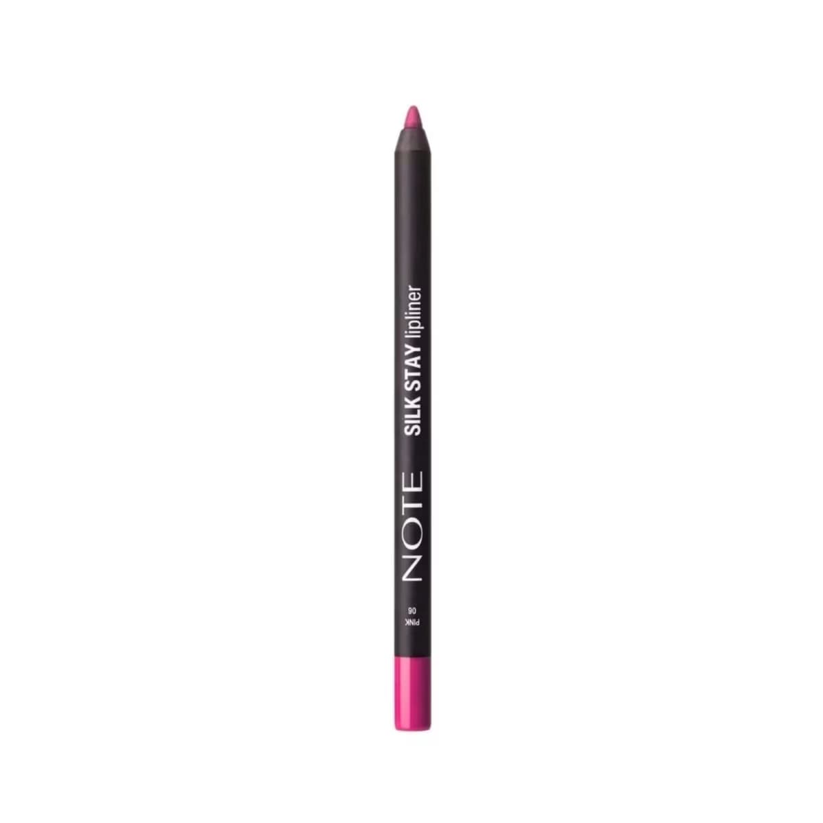 Note Silk Stay Lipliner 06 Pink, 1 Adet