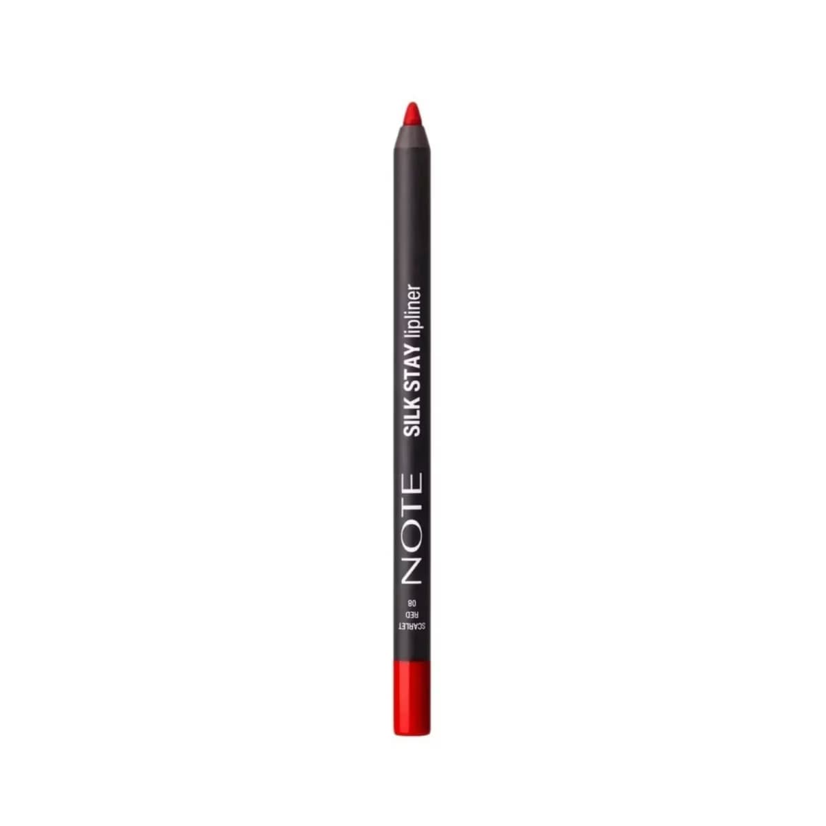 Note Silk Stay Lipliner 08 Scarlet Red, 1 Adet