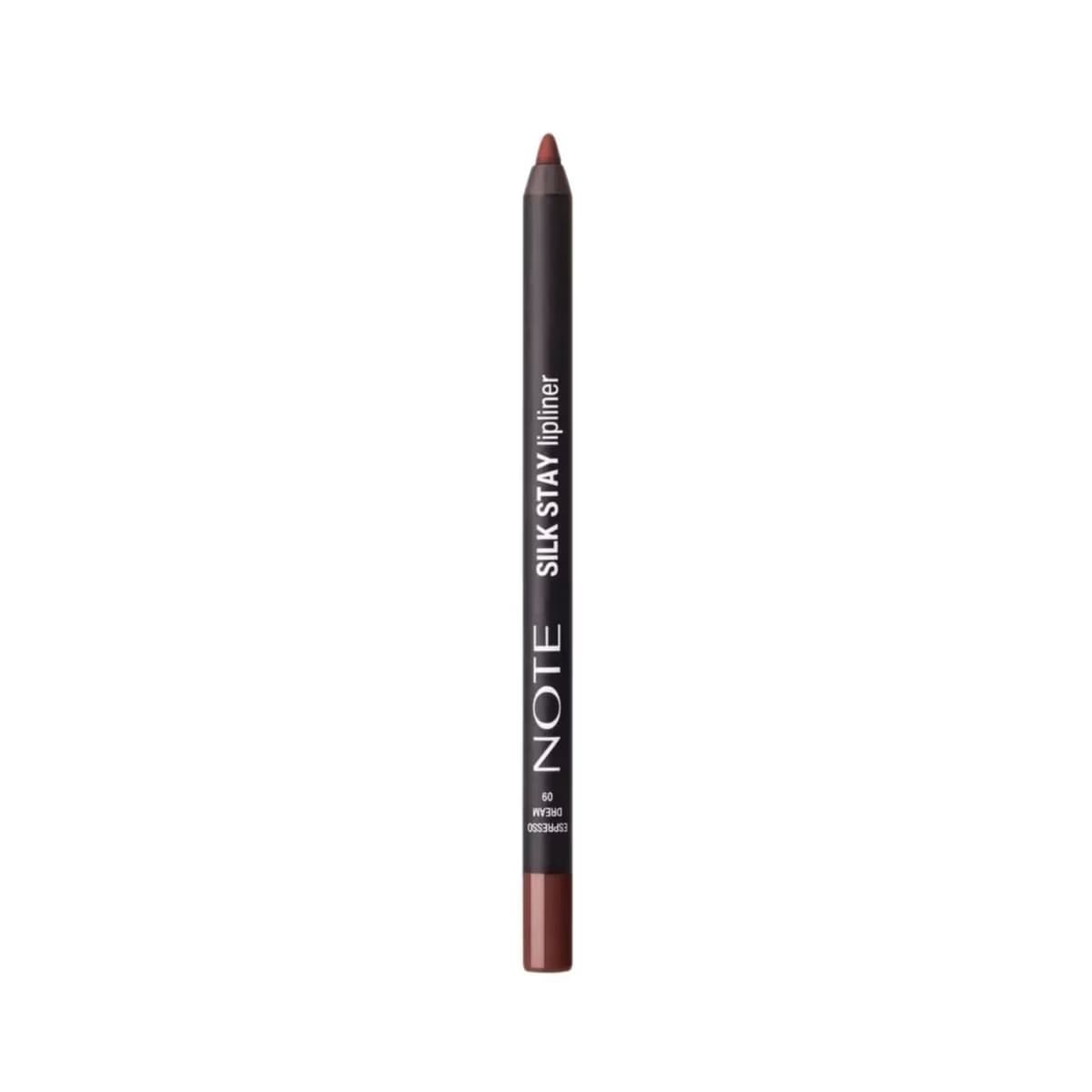 Note Silk Stay Lipliner 09 Espresso Dream, 1 Adet