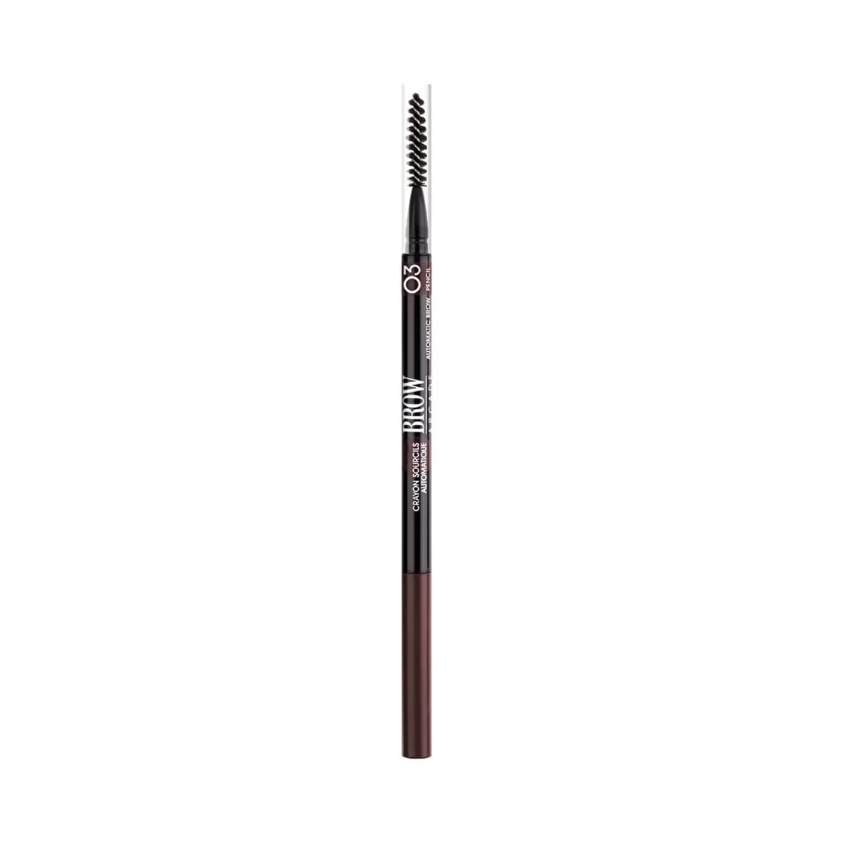 Vivienne Sabo Brow Arcade Automatic Kaş Kalemi 03 Soft Brown - Precise Micro-Strokes & All-Day Wear - Gratis
