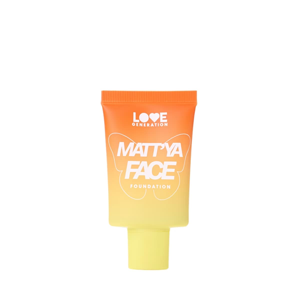 Love Generation Matt'ya Face Fondöten 02 Vanilla Silk - Mattifying Foundation with Matcha Extract - Gratis
