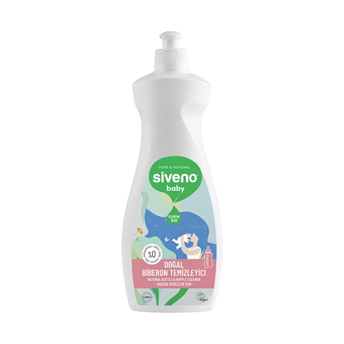 Siveno Baby Doğal Emzik ve Biberon Temizleyici 500 ml - Gratis