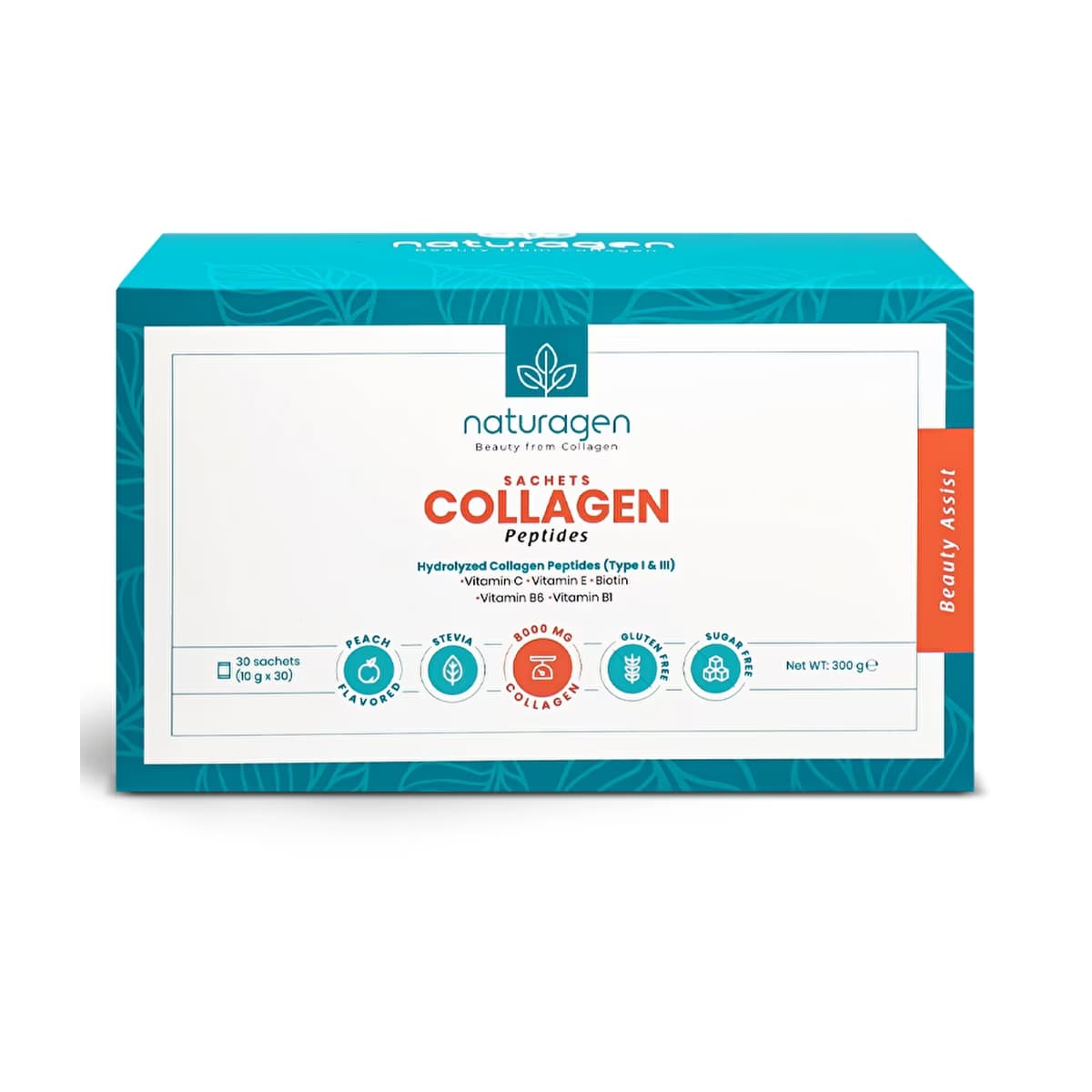 Naturagen Beauty Assist Şeftali Aromalı Kolajen 30'lu Saşe - Gratis
