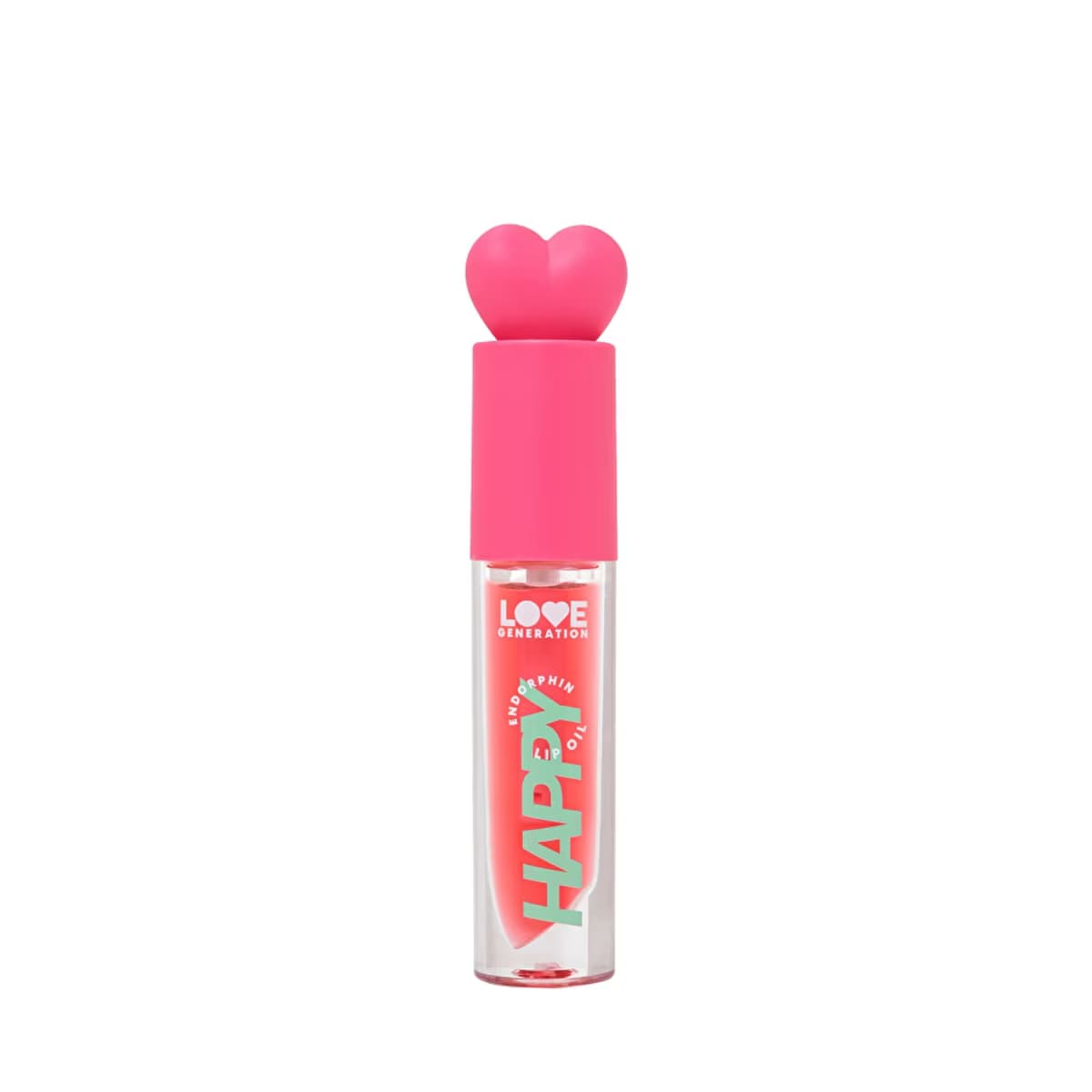 Love Generation Dudak Yağı Be Happy 01 Pink - Nourishing Lip Oil with Glossy Finish - Gratis
